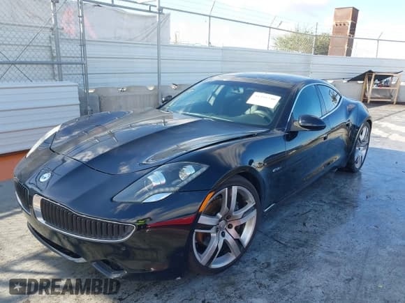 ✅ 2012 Fisker Karma EcoSport • VIN: YH4K14AAXCA000595 • Lot: 41491240. Listed on IAAI with 82,792 mi. Free auction sales archive from the USA and detailed vehicle history report at DreamBid. Image 2.