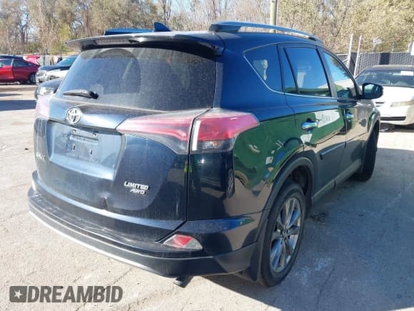 ✅ 2017 Toyota RAV4 Limited • VIN: JTMDFREV2HD215943 • Lot: 43608866. Listed on IAAI with 198,196 mi. Free auction sales archive from the USA and detailed vehicle history report at DreamBid. Image 4.