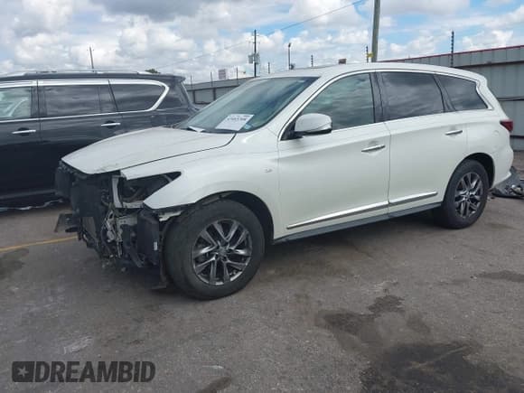 ✅ 2018 Infiniti QX60 • VIN: 5N1DL0MMXJC515704 • Лот: 43465308. Опубликован ранее на IAAI с пробегом 50 263 миль. Бесплатный доступ к архиву аукционных продаж из США и подробный отчёт об истории автомобиля на DreamBid. Изображение 2.