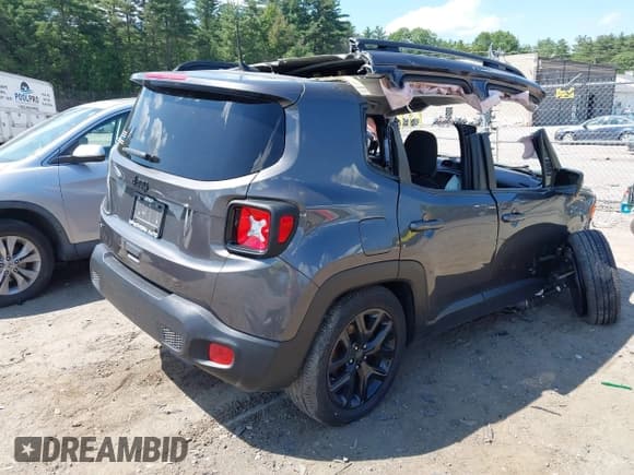 ✅ 2018 Jeep Renegade Latitude • VIN: ZACCJBBB6JPG73732 • Lot: 42549052. Wystawiony na IAAI z przebiegiem 65 388 mil. Bezpłatny archiwum sprzedaży aukcyjnych z USA i szczegółowy raport historii pojazdu na DreamBid. Zdjęcie 4.