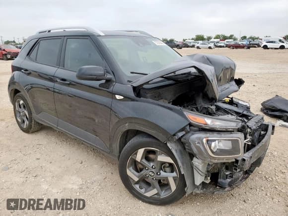 ✅ 2022 Hyundai Venue Limited • VIN: KMHRC8A39NU133616 • Lot: 57070405. Listed on Copart with Not provided. Free auction sales archive from the USA and detailed vehicle history report at DreamBid. Image 4.