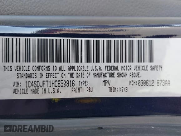 ✅ 2017 Dodge Durango Special Service • VIN: 1C4SDJFT1HC850816 • Lot: 41975550. Wystawiony na IAAI z przebiegiem 123 166 mil. Bezpłatny archiwum sprzedaży aukcyjnych z USA i szczegółowy raport historii pojazdu na DreamBid. Zdjęcie 9.