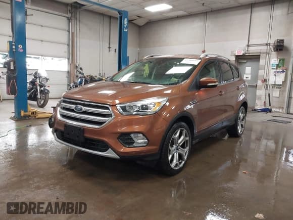 ✅ 2017 Ford Escape Titanium • VIN: 1FMCU9J95HUA33532 • Lot: 43488911. Listed on IAAI with 83,970 mi. Free auction sales archive from the USA and detailed vehicle history report at DreamBid. Image 2.