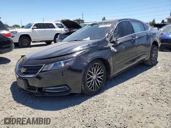 ✅ 2016 Chevrolet Impala LS • VIN: 1G11Z5SA4GU153781 • Лот: 61080814. Опубликован ранее на Copart с пробегом 110 357 миль. Бесплатный доступ к архиву аукционных продаж из США и подробный отчёт об истории автомобиля на DreamBid. Изображение 1.