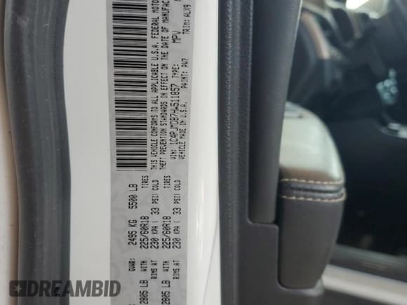 ✅ 2017 Jeep Cherokee Limited • VIN: 1C4PJMDB7HW511857 • Lot: 68197455. Wystawiony na Copart z przebiegiem 119 018 mil. Bezpłatny archiwum sprzedaży aukcyjnych z USA i szczegółowy raport historii pojazdu na DreamBid. Zdjęcie 13.