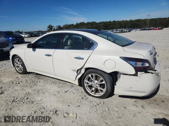 ✅ 2012 Nissan Maxima SV • VIN: 1N4AA5AP4CC800769 • Lot: 90006515. Listed on Copart with 126,762 mi. Free auction sales archive from the USA and detailed vehicle history report at DreamBid. Image 2.