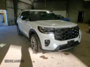 ✅ 2025 Ford Explorer Platinum • VIN: 1FMWK8HC9SGA70846 • Lot: 71782335. Listed on Copart with 7,339 mi. Free auction sales archive from the USA and detailed vehicle history report at DreamBid. Image 14.