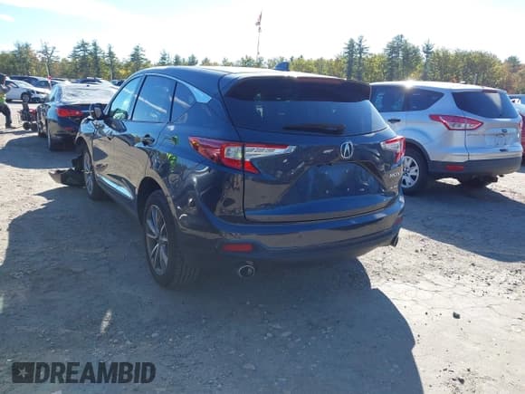 ✅ 2020 Acura RDX Technology • VIN: 5J8TC2H57LL022095 • Lot: 43461805. Listed on IAAI with 46,934 mi. Free auction sales archive from the USA and detailed vehicle history report at DreamBid. Image 3.