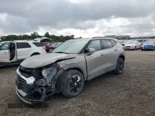 ✅ 2021 Chevrolet Blazer LT • VIN: 3GNKBJRS7MS529349 • Лот: 80638185. Опубликован ранее на Copart с пробегом 67 984 миль. Бесплатный доступ к архиву аукционных продаж из США и подробный отчёт об истории автомобиля на DreamBid. Изображение 1.