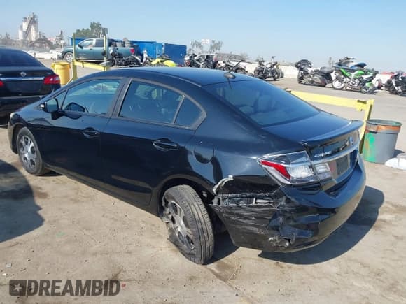 ✅ 2013 Honda Civic • VIN: 19XFB4F29DE200201 • Lot: 42929291. Listed on IAAI with 128,764 mi. Free auction sales archive from the USA and detailed vehicle history report at DreamBid. Image 3.