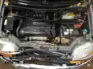 2006 Chevrolet Aveo LS z VIN KL1TD56646B553734, wystawiony jako Copart lot #88496205 z przebiegiem 156 610 mil mil oraz Czysty tytuł • Clean title. Historia ofert i sprzedaży dostępna na DreamBid. Obrazek 12.