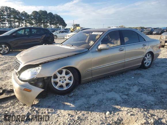 ✅ 2002 Mercedes-Benz S 430 • VIN: WDBNG70J92A275817 • Lot: 84640835. Listed on Copart with Not provided. Free auction sales archive from the USA and detailed vehicle history report at DreamBid. Image 1.