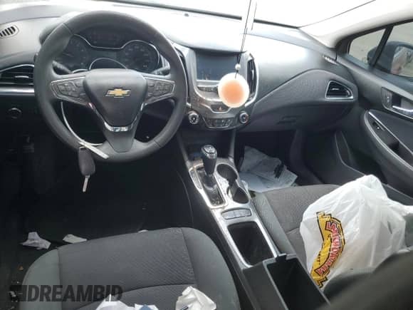 2017 Chevrolet Cruze LT with VIN 1G1BE5SM9H7100245, listed as a Copart auction lot 87415085 with Not provided miles and Salvage title. Bid and sale history available at DreamBid. Image 8.