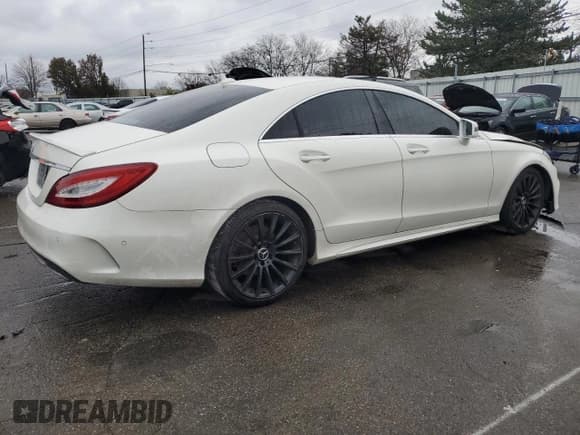 ✅ 2015 Mercedes-Benz CLS 550 • VIN: WDDLJ9BB0FA150843 • Лот: 80978534. Опубликован ранее на Copart с пробегом 83 436 миль. Бесплатный доступ к архиву аукционных продаж из США и подробный отчёт об истории автомобиля на DreamBid. Изображение 3.