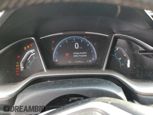 ✅ 2019 Honda Civic EX • VIN: 19XFC1F30KE005296 • Lot: 69539605. Listed on Copart with 114,576 mi. Free auction sales archive from the USA and detailed vehicle history report at DreamBid. Image 9.