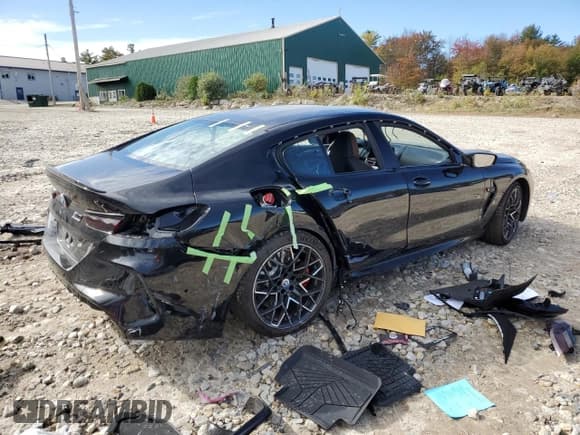 ✅ 2023 BMW M8 Competition • VIN: WBSGV0C07PCM77912 • Лот: 73269994. Опубликован ранее на Copart с пробегом Не указан. Бесплатный доступ к архиву аукционных продаж из США и подробный отчёт об истории автомобиля на DreamBid. Изображение 3.