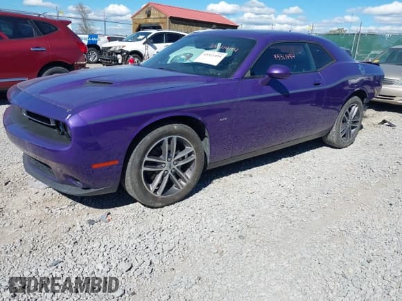 ✅ 2018 Dodge Challenger GT • VIN: 2C3CDZGG6JH326198 • Lot: 43311494. Listed on IAAI with 92,165 mi. Free auction sales archive from the USA and detailed vehicle history report at DreamBid. Image 2.
