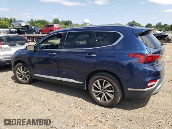 ✅ 2019 Hyundai Santa Fe Ultimate • VIN: 5NMS5CADXKH035628 • Lot: 68317654. Wystawiony na Copart z przebiegiem Nie podano. Bezpłatny archiwum sprzedaży aukcyjnych z USA i szczegółowy raport historii pojazdu na DreamBid. Zdjęcie 2.