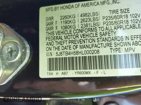 ✅ 2017 Acura RDX Technology • VIN: 5J8TB4H58HL000208 • Lot: 43522322. Wystawiony na IAAI z przebiegiem 116 876 mil. Bezpłatny archiwum sprzedaży aukcyjnych z USA i szczegółowy raport historii pojazdu na DreamBid. Zdjęcie 9.