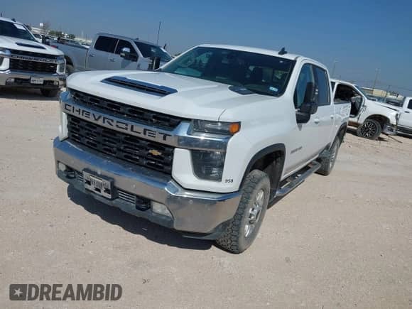 2020 Chevrolet Silverado 2500HD LT z VIN 1GC1YNEY7LF301858, wystawiony jako IAAI lot #42650174 z przebiegiem 107 523 mil mil oraz . Historia ofert i sprzedaży dostępna na DreamBid. Obrazek 2.