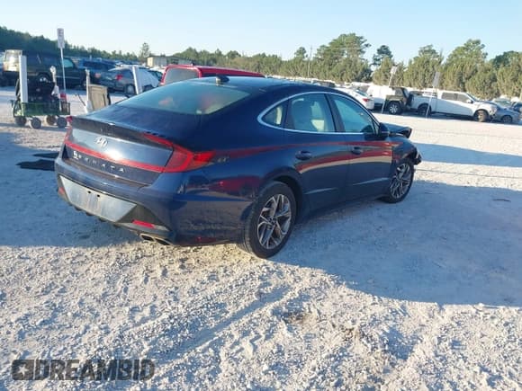 ✅ 2021 Hyundai Sonata SEL • VIN: 5NPEF4JA7MH116386 • Lot: 43468052. Listed on IAAI with 61,723 mi. Free auction sales archive from the USA and detailed vehicle history report at DreamBid. Image 4.