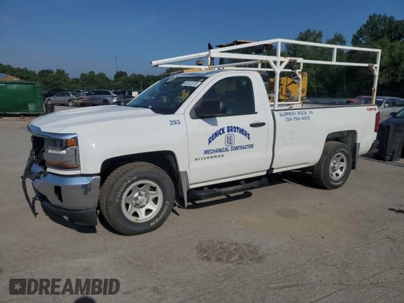 ✅ 2017 Chevrolet Silverado 1500 Work Truck • VIN: 1GCNKNEC7HZ391882 • Лот: 68122375. Опубликован ранее на Copart с пробегом 122 588 миль. Бесплатный доступ к архиву аукционных продаж из США и подробный отчёт об истории автомобиля на DreamBid. Изображение 1.