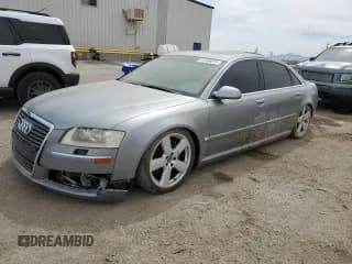 ✅ 2007 Audi A8 4.2L • VIN: WAUMV44E97N018006 • Lot: 51090015. Wystawiony na Copart z przebiegiem 86 075 mil. Bezpłatny archiwum sprzedaży aukcyjnych z USA i szczegółowy raport historii pojazdu na DreamBid. Zdjęcie 1.