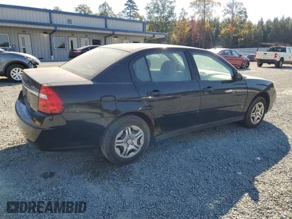 2007 Chevrolet Malibu 1LS with VIN 1G1ZS58FX7F119357, listed as a Copart auction lot 77839114 with 161,830 mi miles and Salvage title. Bid and sale history available at DreamBid. Image 3.