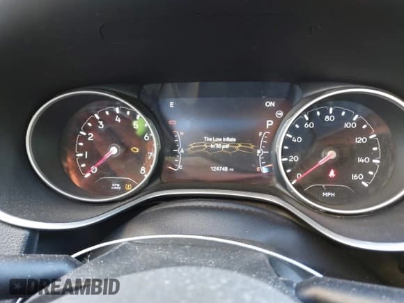 ✅ 2020 Jeep Compass Limited • VIN: 3C4NJCCB3LT150578 • Lot: 41054717. Listed on IAAI with 124,748 mi. Free auction sales archive from the USA and detailed vehicle history report at DreamBid. Image 7.