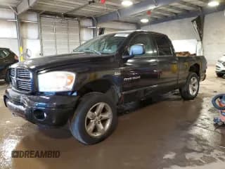 ✅ 2007 Dodge 1500 SLT • VIN: 1D7HU18297S262493 • Лот: 79206364. Опубликован ранее на Copart с пробегом 188 437 миль. Бесплатный доступ к архиву аукционных продаж из США и подробный отчёт об истории автомобиля на DreamBid. Изображение 1.