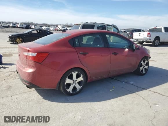 ✅ 2013 Kia Rio SX • VIN: KNADN4A31D6285584 • Lot: 46616605. Listed on Copart with 138,991 mi. Free auction sales archive from the USA and detailed vehicle history report at DreamBid. Image 3.