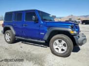 ✅ 2020 Jeep Wrangler Unlimited Sport S • VIN: 1C4HJXDG9LW328826 • Lot: 90690135. Listed on Copart with 143,102 mi. Free auction sales archive from the USA and detailed vehicle history report at DreamBid. Image 4.