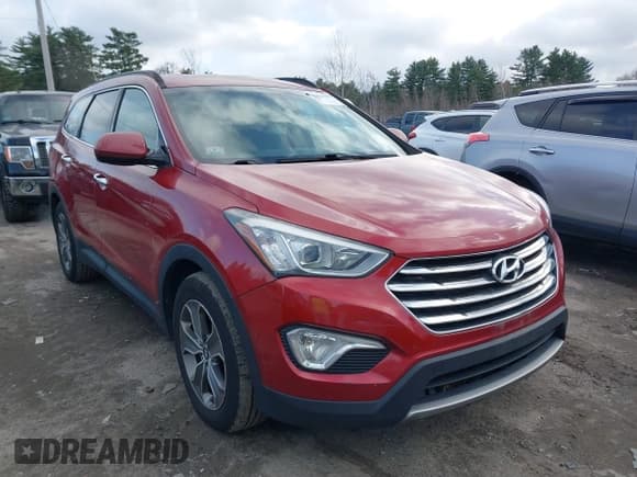 ✅ 2016 Hyundai Santa Fe SE • VIN: KM8SMDHF5GU150973 • Lot: 43635767. Listed on IAAI with 183,848 mi. Free auction sales archive from the USA and detailed vehicle history report at DreamBid. Image 1.