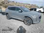 2022 Hyundai Santa Fe Calligraphy with VIN 5NMS5DAL7NH396784, listed as a Copart auction lot 89703515 with 57,337 mi miles and Salvage title. Bid and sale history available at DreamBid. Image 4.