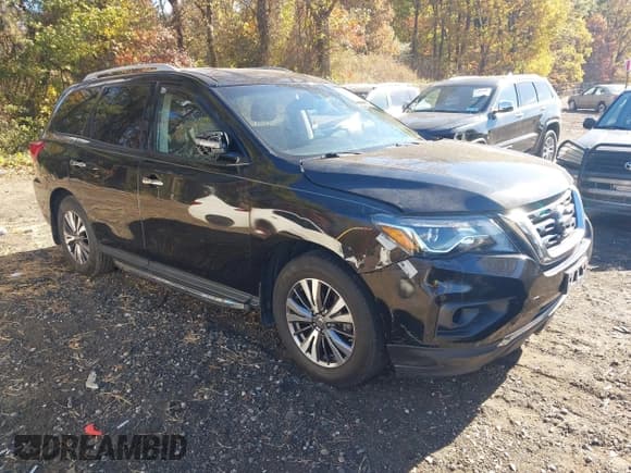 ✅ 2019 Nissan Pathfinder SV • VIN: 5N1DR2MM3KC583872 • Лот: 43591515. Опубликован ранее на IAAI с пробегом 108 347 миль. Бесплатный доступ к архиву аукционных продаж из США и подробный отчёт об истории автомобиля на DreamBid. Изображение 1.