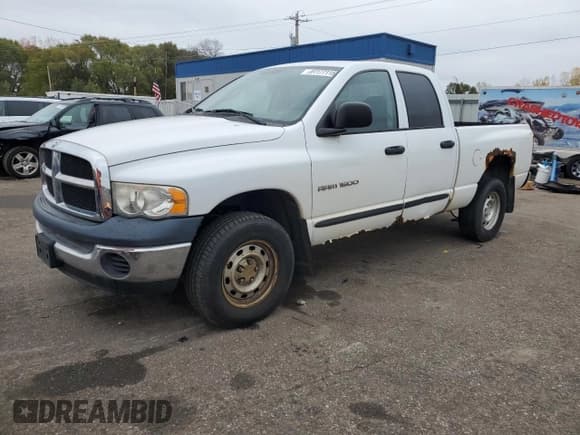 ✅ 2005 Dodge 1500 SLT • VIN: 1D7HU18N85S191858 • Лот: 91177115. Опубликован ранее на Copart с пробегом 182 308 миль. Бесплатный доступ к архиву аукционных продаж из США и подробный отчёт об истории автомобиля на DreamBid. Изображение 1.
