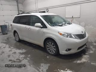 ✅ 2017 Toyota Sienna XLE • VIN: 5TDDZ3DC8HS159225 • Lot: 43641140. Listed on IAAI with 167,520 mi. Free auction sales archive from the USA and detailed vehicle history report at DreamBid. Image 1.