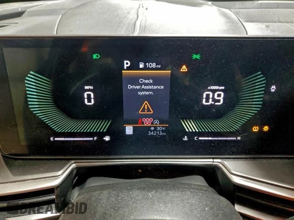 ✅ 2024 Kia Sorento S • VIN: 5XYRLDJC0RG291525 • Lot: 96820845. Listed on Copart with 34,213 mi. Free auction sales archive from the USA and detailed vehicle history report at DreamBid. Image 9.