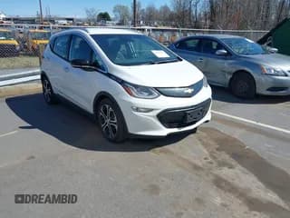 ✅ 2017 Chevrolet Bolt EV Premier • VIN: 1G1FX6S01H4187994 • Lot: 41807517. Wystawiony na IAAI z przebiegiem 59 448 mil. Bezpłatny archiwum sprzedaży aukcyjnych z USA i szczegółowy raport historii pojazdu na DreamBid. Zdjęcie 1.