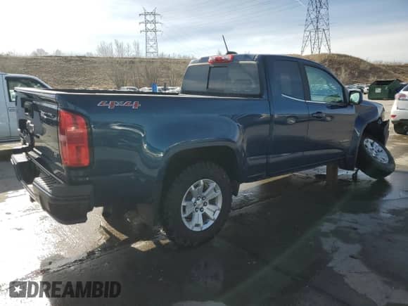 2019 Chevrolet Colorado 4WD LT z VIN 1GCHTCEN1K1124100, wystawiony jako Copart lot #48558675 z przebiegiem 25 865 mil mil oraz Szkoda całkowita • Salvage title. Historia ofert i sprzedaży dostępna na DreamBid. Obrazek 3.
