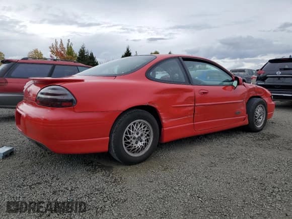 ✅ 2000 Pontiac Grand Prix GTP • VIN: 1G2WR1215YF215043 • Lot: 82315725. Listed on Copart with 126,064 mi. Free auction sales archive from the USA and detailed vehicle history report at DreamBid. Image 3.