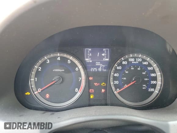 ✅ 2016 Hyundai Accent GL • VIN: KMHCT4AE6GU958919 • Лот: 65564494. Опубликован ранее на Copart с пробегом 225 181 миль. Бесплатный доступ к архиву аукционных продаж из США и подробный отчёт об истории автомобиля на DreamBid. Изображение 9.