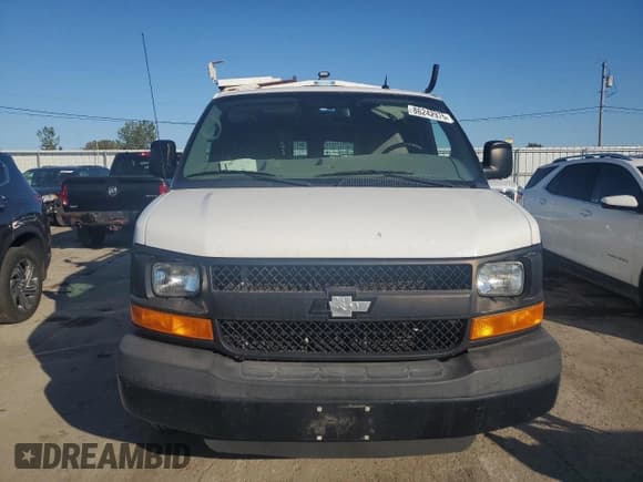 ✅ 2015 Chevrolet Express Cargo • VIN: 1GCWGFCF0F1220315 • Lot: 86242975. Listed on Copart with 117,426 mi. Free auction sales archive from the USA and detailed vehicle history report at DreamBid. Image 5.
