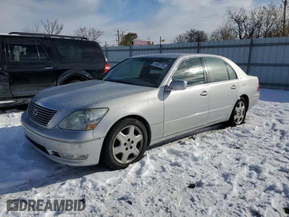 ✅ 2004 Lexus LS 430 • VIN: JTHBN36F840143807 • Lot: 91483775. Wystawiony na Copart z przebiegiem 96 454 mil. Bezpłatny archiwum sprzedaży aukcyjnych z USA i szczegółowy raport historii pojazdu na DreamBid. Zdjęcie 1.