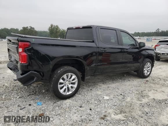 ✅ 2020 Chevrolet Silverado 1500 Custom • VIN: 3GCPWBEF4LG207593 • Lot: 71186824. Wystawiony na Copart z przebiegiem 47 853 mil. Bezpłatny archiwum sprzedaży aukcyjnych z USA i szczegółowy raport historii pojazdu na DreamBid. Zdjęcie 3.