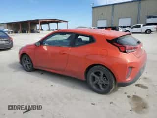 2019 Hyundai Veloster Premium z VIN KMHTG6AF9KU014727, wystawiony jako Copart lot #42148395 z przebiegiem 45 340 mil mil oraz Szkoda całkowita • Salvage title. Historia ofert i sprzedaży dostępna na DreamBid. Obrazek 2.