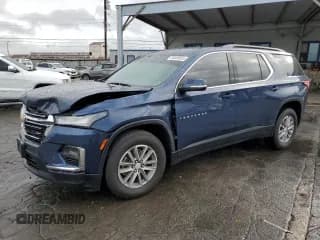 ✅ 2023 Chevrolet Traverse LT Cloth • VIN: 1GNERGKW9PJ257644 • Lot: 86489555. Listed on Copart with 30,430 mi. Free auction sales archive from the USA and detailed vehicle history report at DreamBid. Image 1.