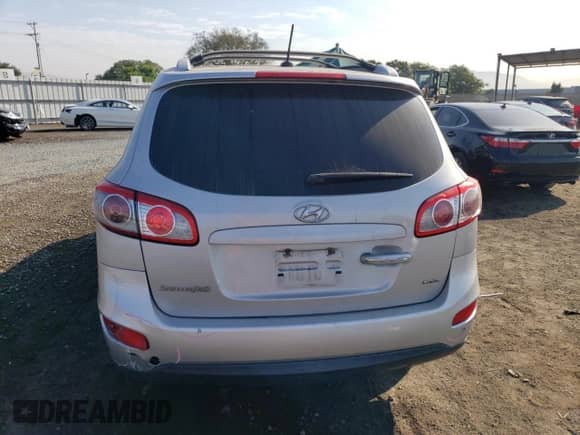2012 Hyundai Santa Fe Limited with VIN 5XYZK3AB6CG123254, listed as a Copart auction lot 69882154 with 134,891 mi miles and Salvage title. Bid and sale history available at DreamBid. Image 6.