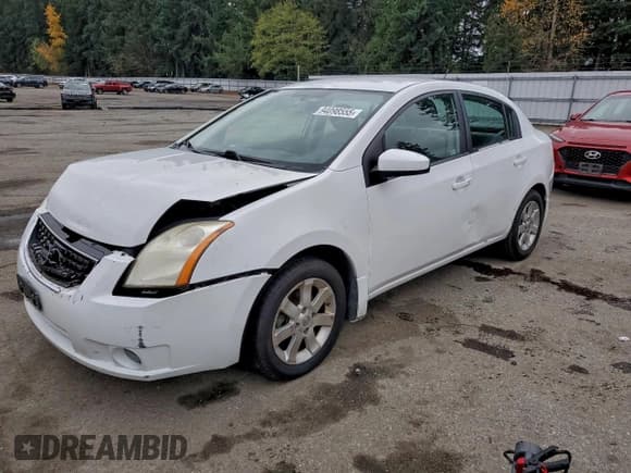 ✅ 2008 Nissan Sentra 2.0 • VIN: 3N1AB61EX8L678056 • Lot: 94098555. Listed on Copart with 111,578 mi. Free auction sales archive from the USA and detailed vehicle history report at DreamBid. Image 1.