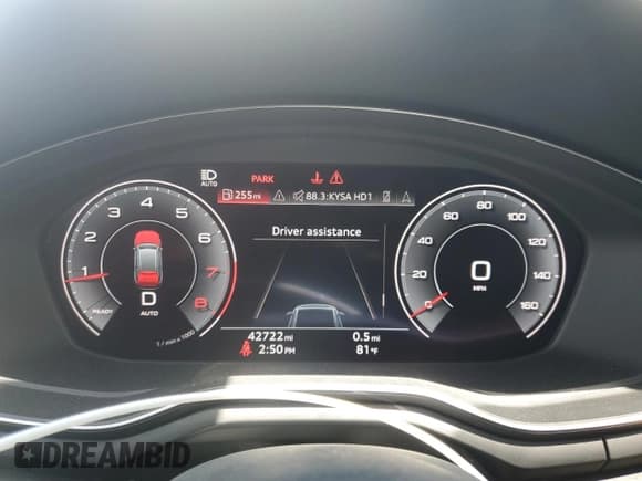 ✅ 2020 Audi allroad A4 Prestige • VIN: WA19NAF45LA062334 • Лот: 62193005. Опубликован ранее на Copart с пробегом 42 722 миль. Бесплатный доступ к архиву аукционных продаж из США и подробный отчёт об истории автомобиля на DreamBid. Изображение 9.